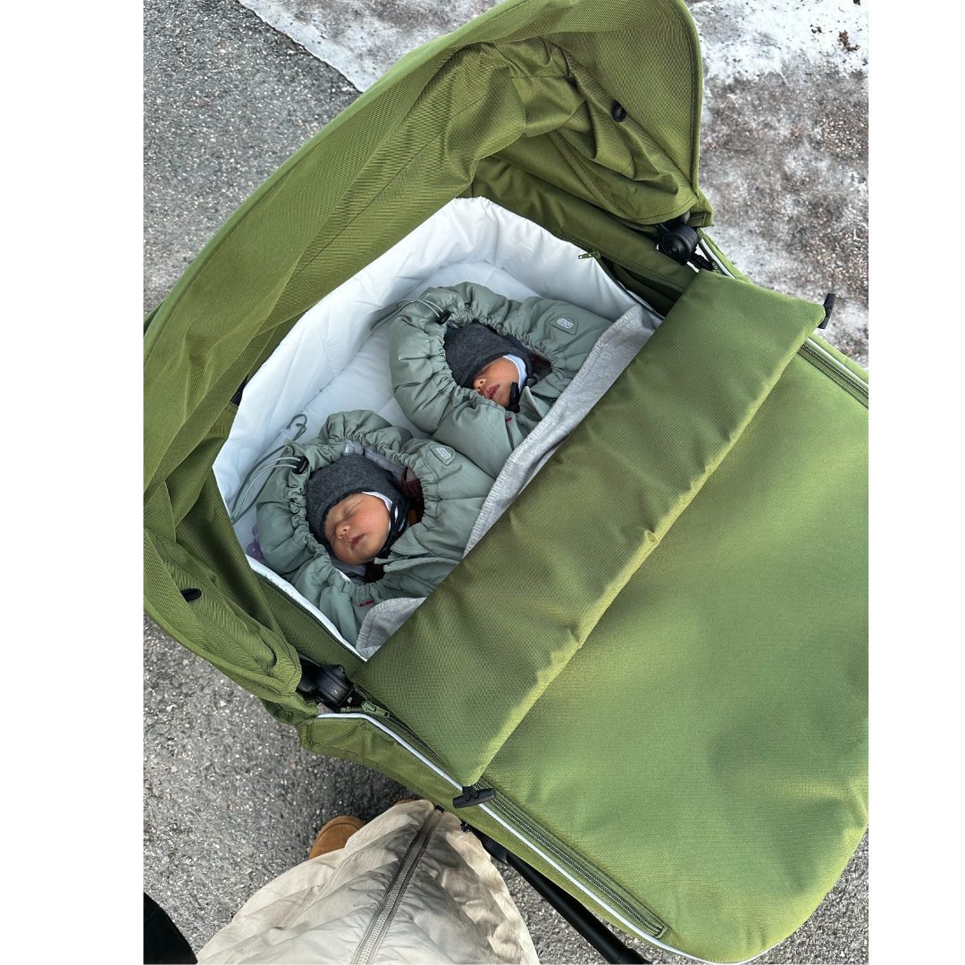 Kaksoset Oran Sisu vaunuissa