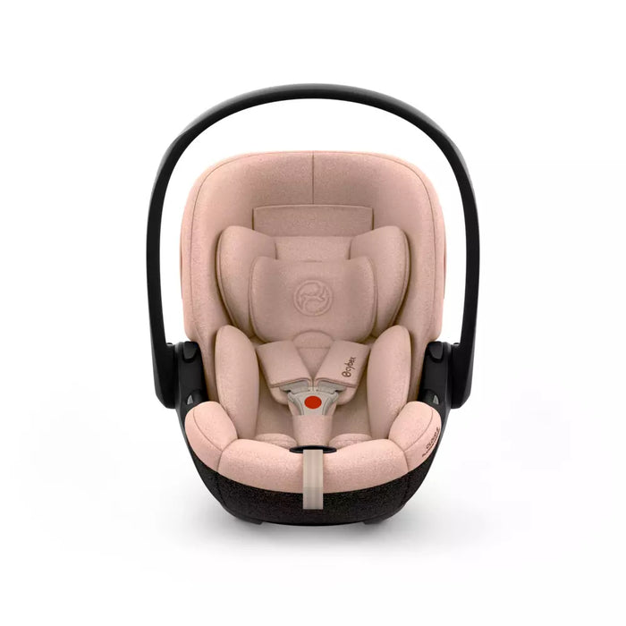 Cybex Cloud S Cozy Beige pienentimen kanssa edestä
