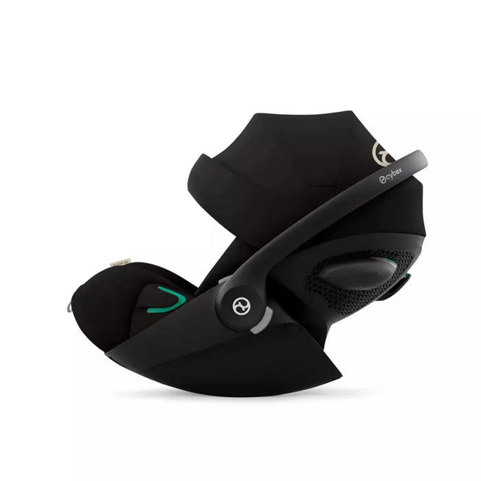 Cybex G3 turvakaukalo Magic Black värissä kuvattuna sivusta
