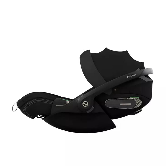 Cybex Cloud S Style Sepia Black turvakaukalo kuvattuna sivusta