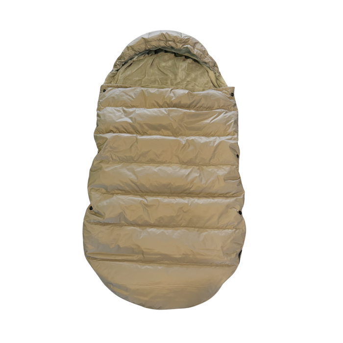 Lämpöpussi vaunuihin ja rattaisiin (untuva, beige)