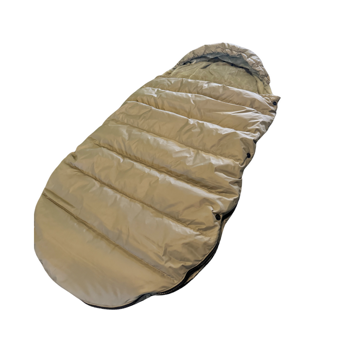 Lämpöpussi vaunuihin ja rattaisiin (untuva, beige)