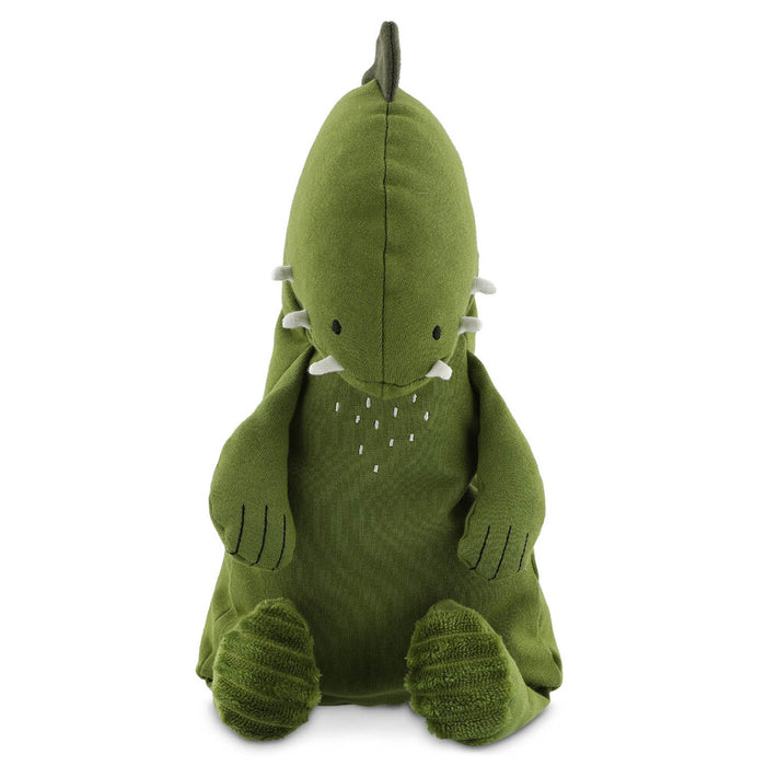 Trixie vihreä dinosaurus pehmolelu edestä